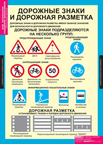 Учебный альбом из 5 листов «Безопасное поведение школьников (нач. школа)»