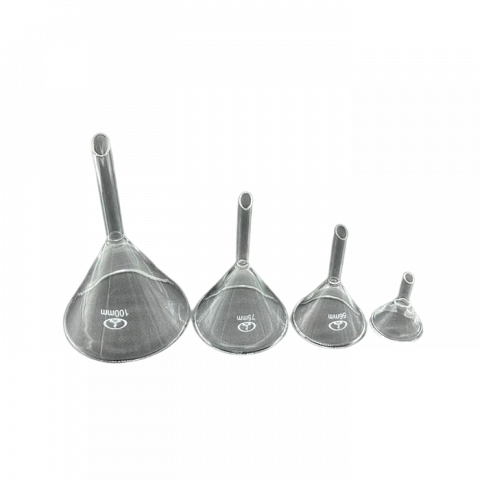 Комплект воронок стеклянных