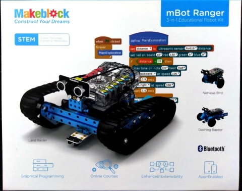 Робототехнический набор mBot Ranger Robot Kit (Bluetooth-версия)