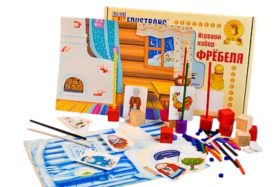 Игровой набор Фребеля, <Мороз Иванович (серия "Сказочный мир". Выпуск 2)> 4+