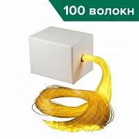 Мягкий кубик с пучком волокон (100 волокон)