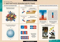 Комплект таблиц (12 шт) <Физика. Магнитное поле>